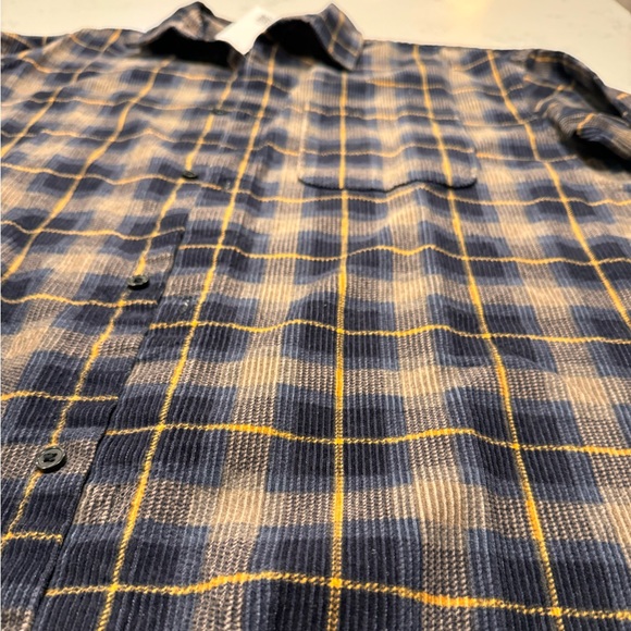 H&M men’s flannel corduroy plaid shirt NWT - Picture 10 of 10